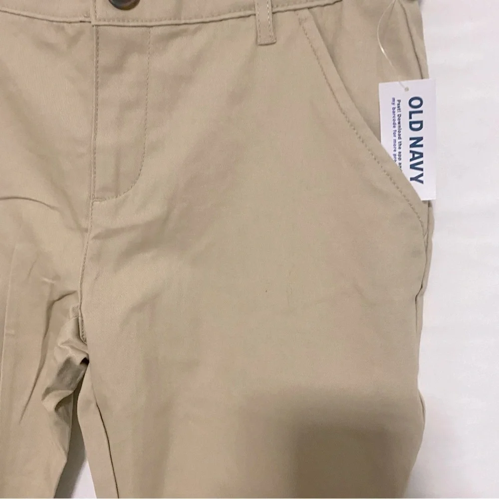 Old Navy Khaki Size 12 Plus Stretch Bootcut Girls Adjustable Waist Pant Girls